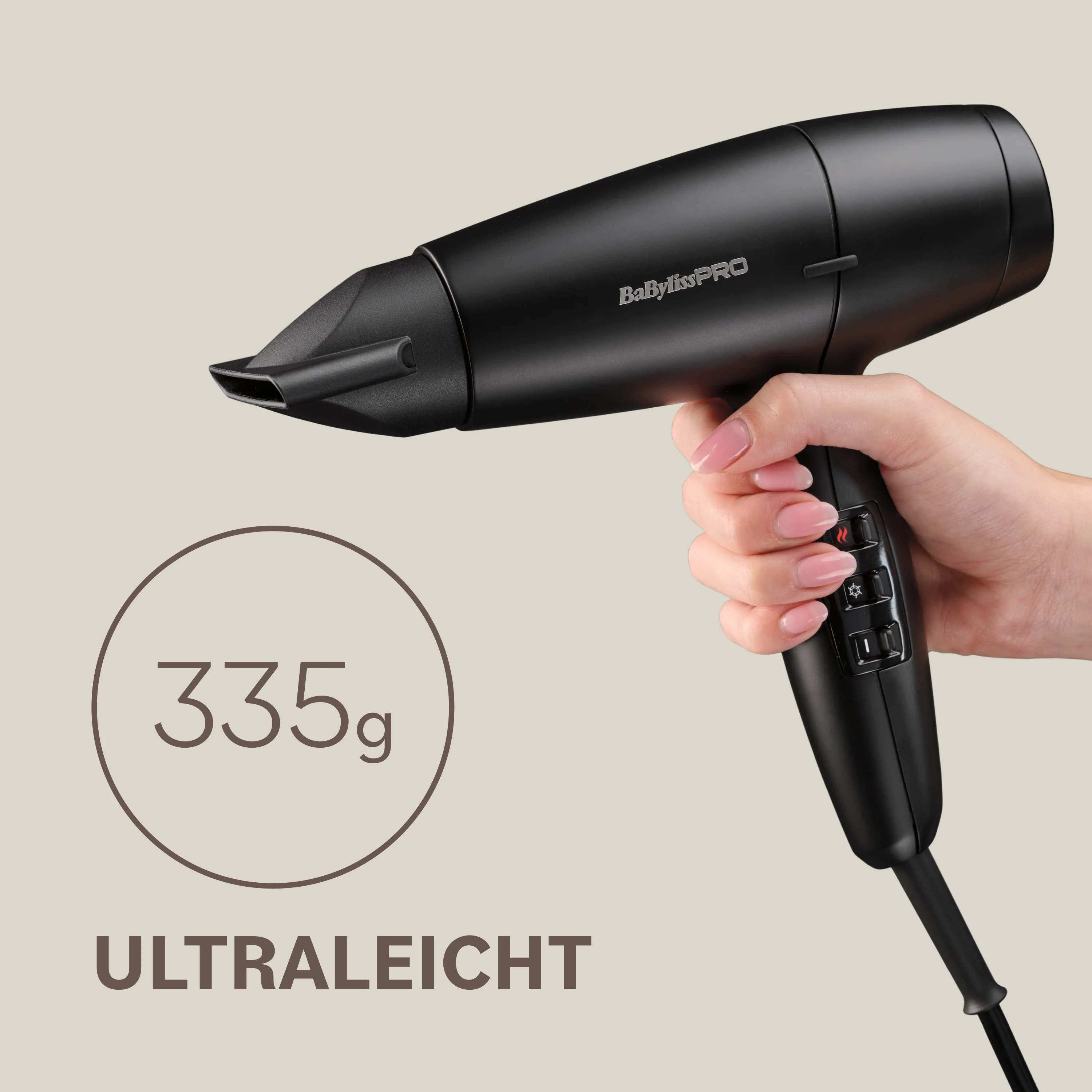 Babyliss LUPIA HI Speed Digital Compact Dryer - Image 2