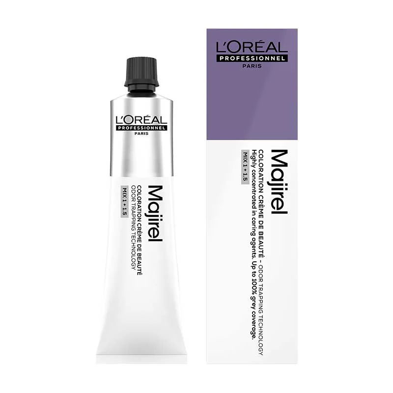 L'Oréal Majirel 8.21 Hellblond Irisé Asch (60 ml)