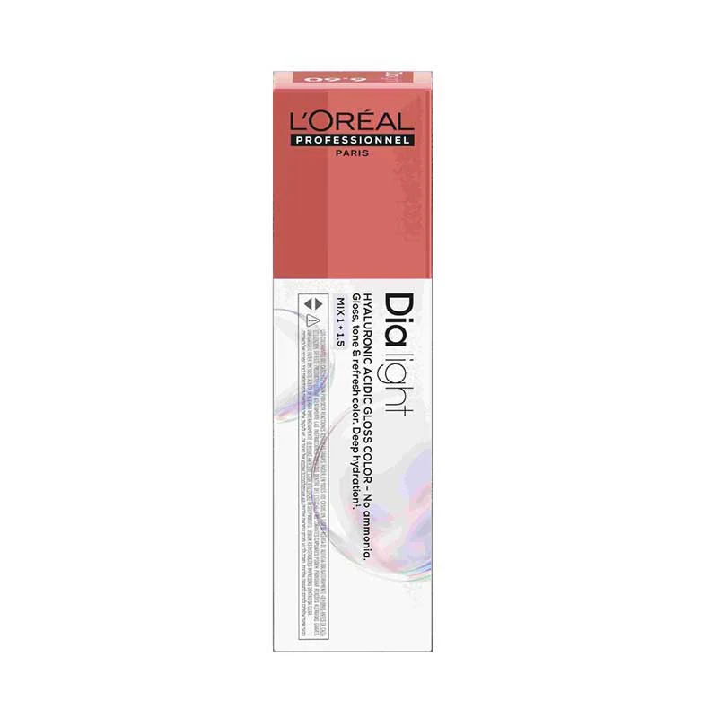L'Oréal Professionnel DIALight 6.66 Dunkelblond Tiefes Rot Carmilane (60ml)