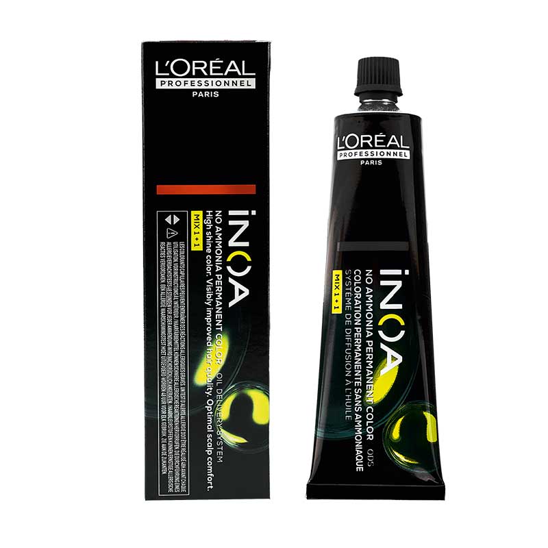L'Oréal Professionnel INOA 7,17 Mittelblond Asch Kühl (60 ml)