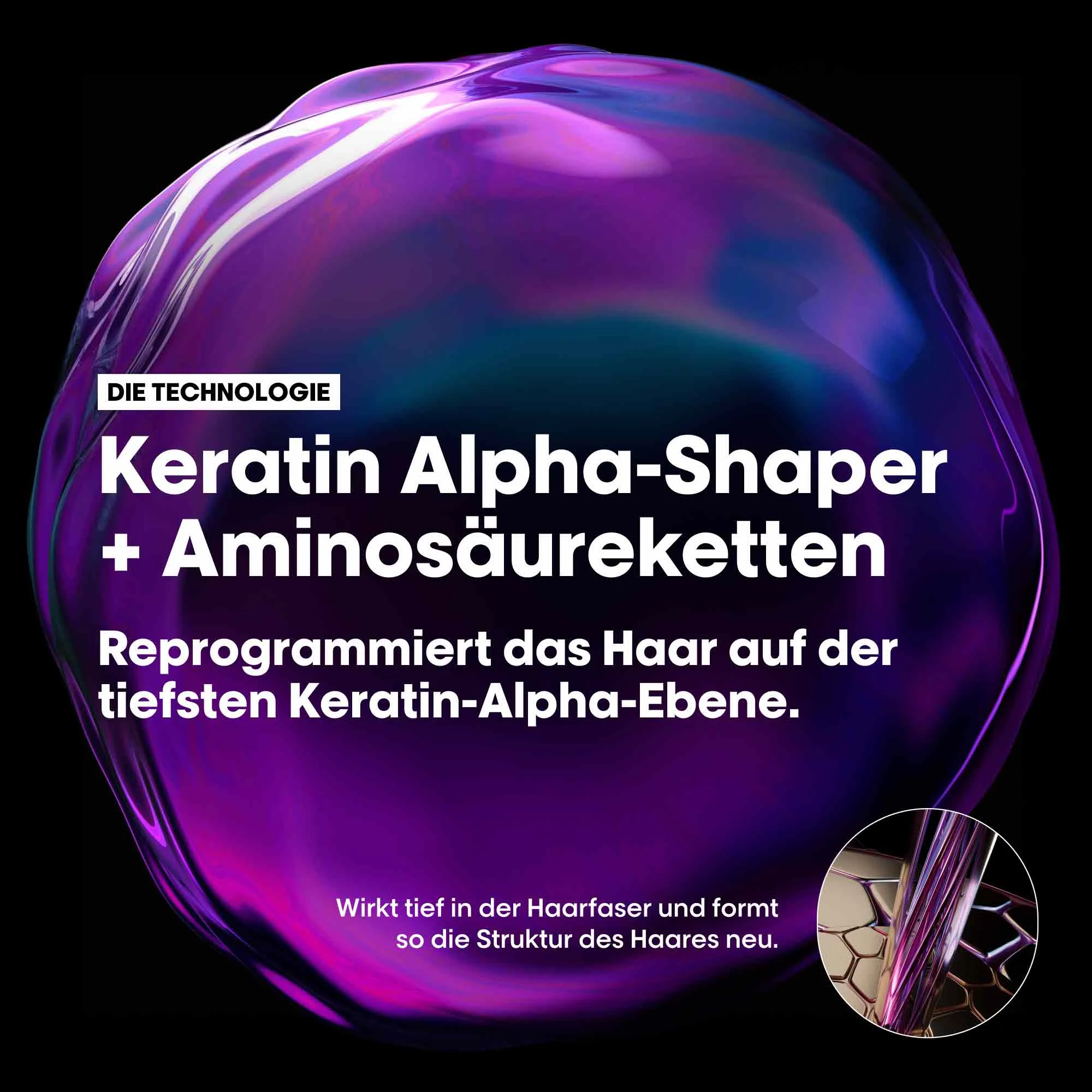 L'Oréal Professionnel Série Expert Keratin Alpha Sleek Shampoo Refill (1000 ml) - Image 9