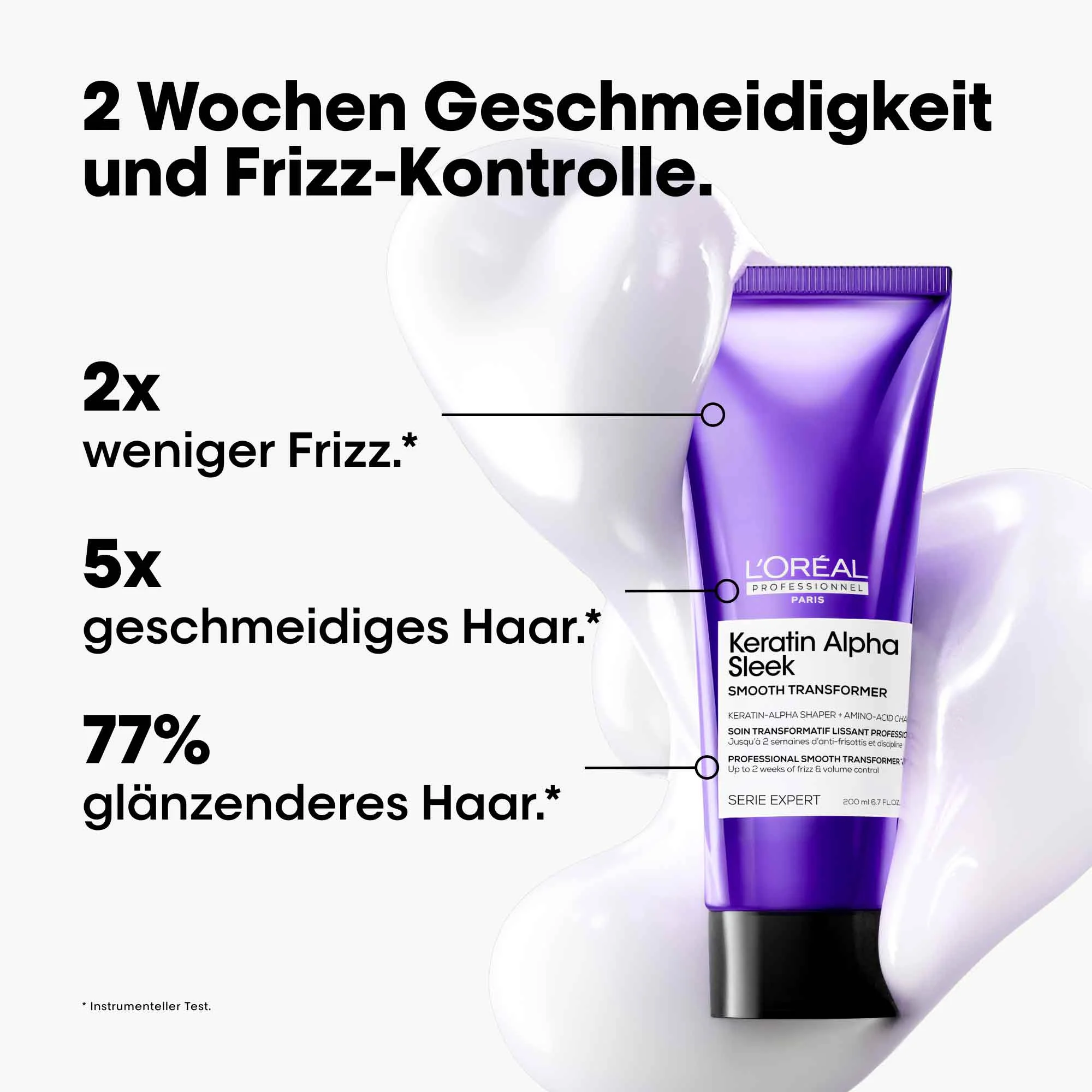 L'Oréal Professionnel Série Expert Keratin Alpha Sleek Smooth Transformer (200 ml) - Image 7
