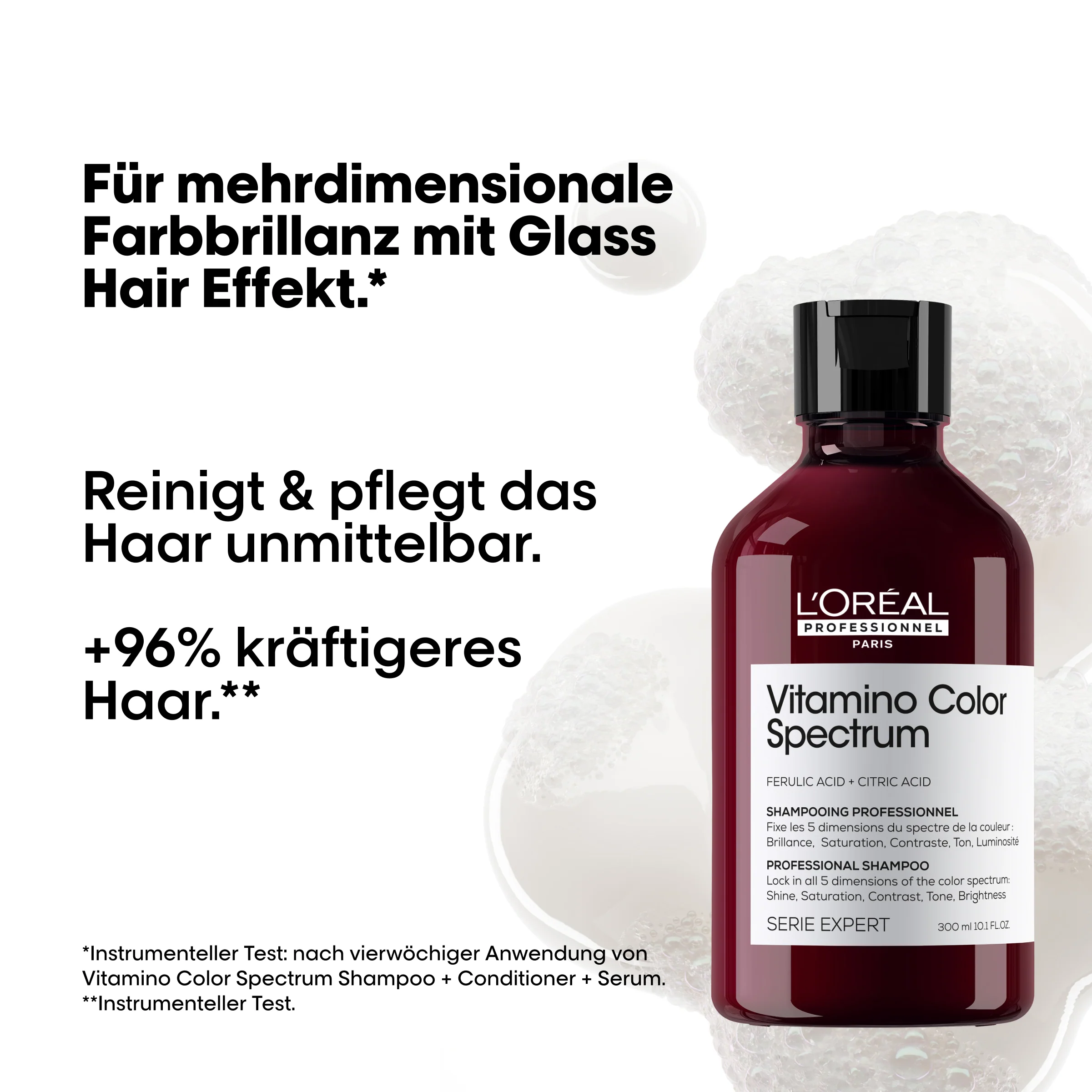 L'Oréal Professionnel Série Expert Vitamino Color Spectrum Shampoo (300 ml) - Image 11