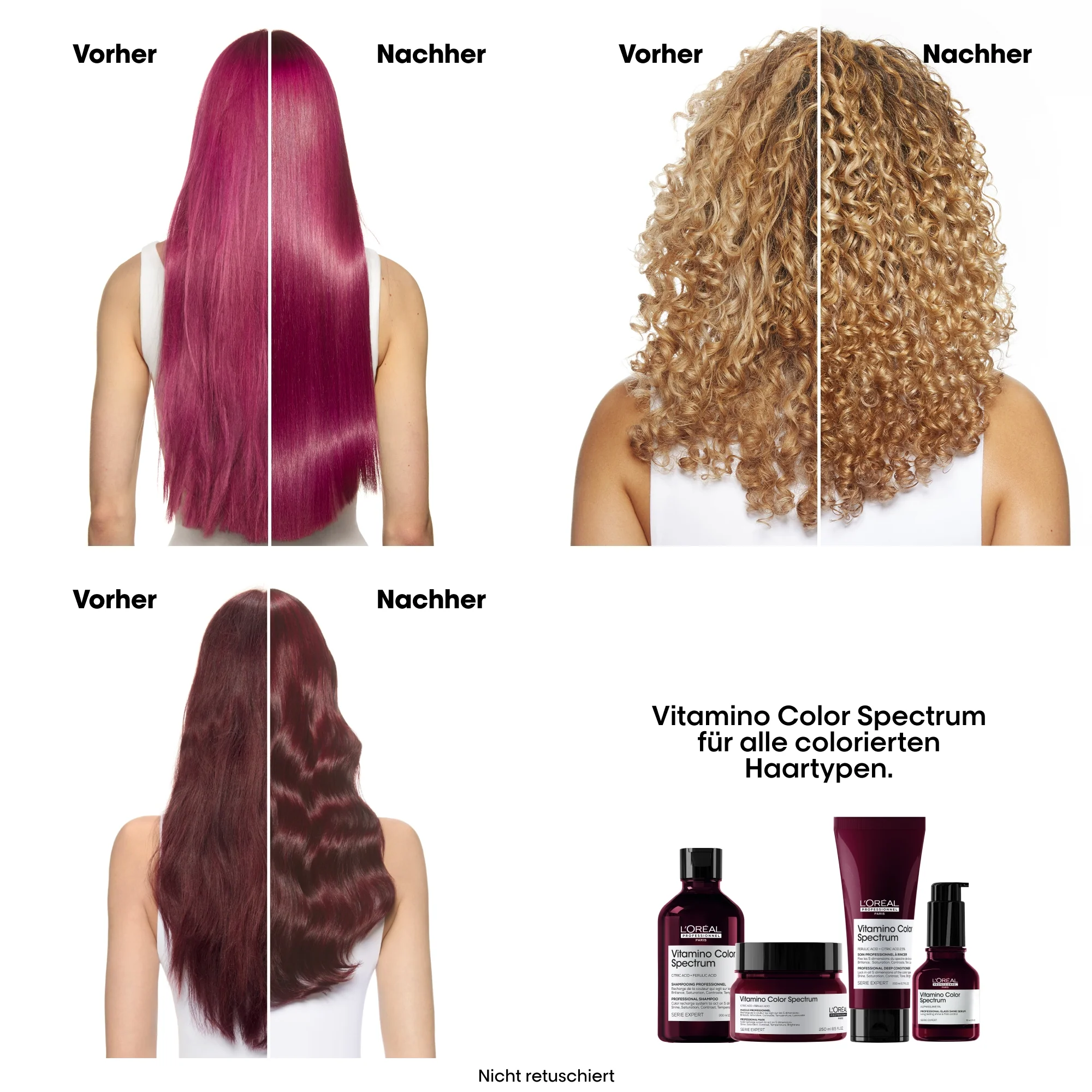 L'Oréal Professionnel Série Expert Vitamino Color Spectrum Shampoo (300 ml) - Image 5