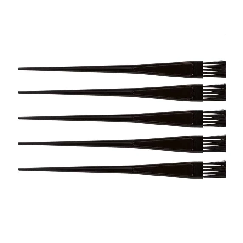 Mex pro Hair Färbepinsel Schwarz, schmal (5 Stück)