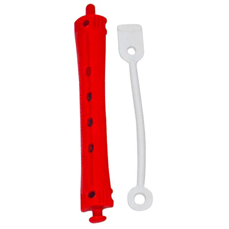 Mex pro Hair Kaltwellwickler Ø11 mm Lang Rot-Blau (12 Stück)