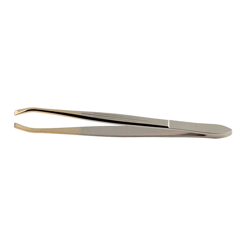 Mex pro Hair Pinzette Goldsilber