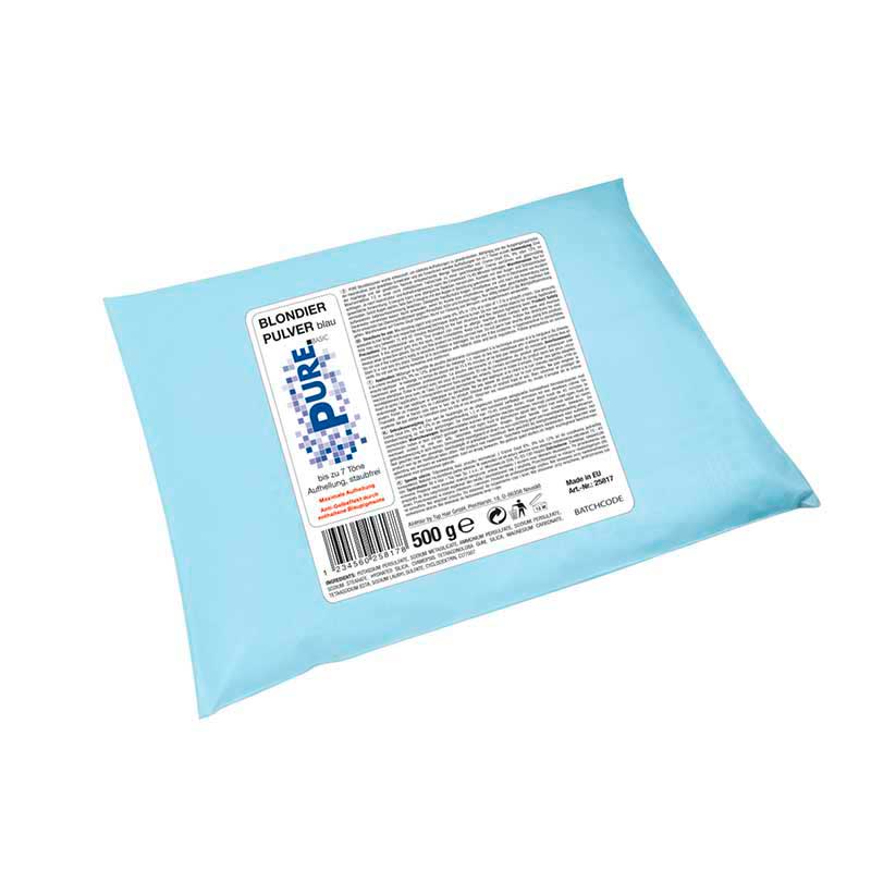 PURE Blondierpulver Blau (500 g)