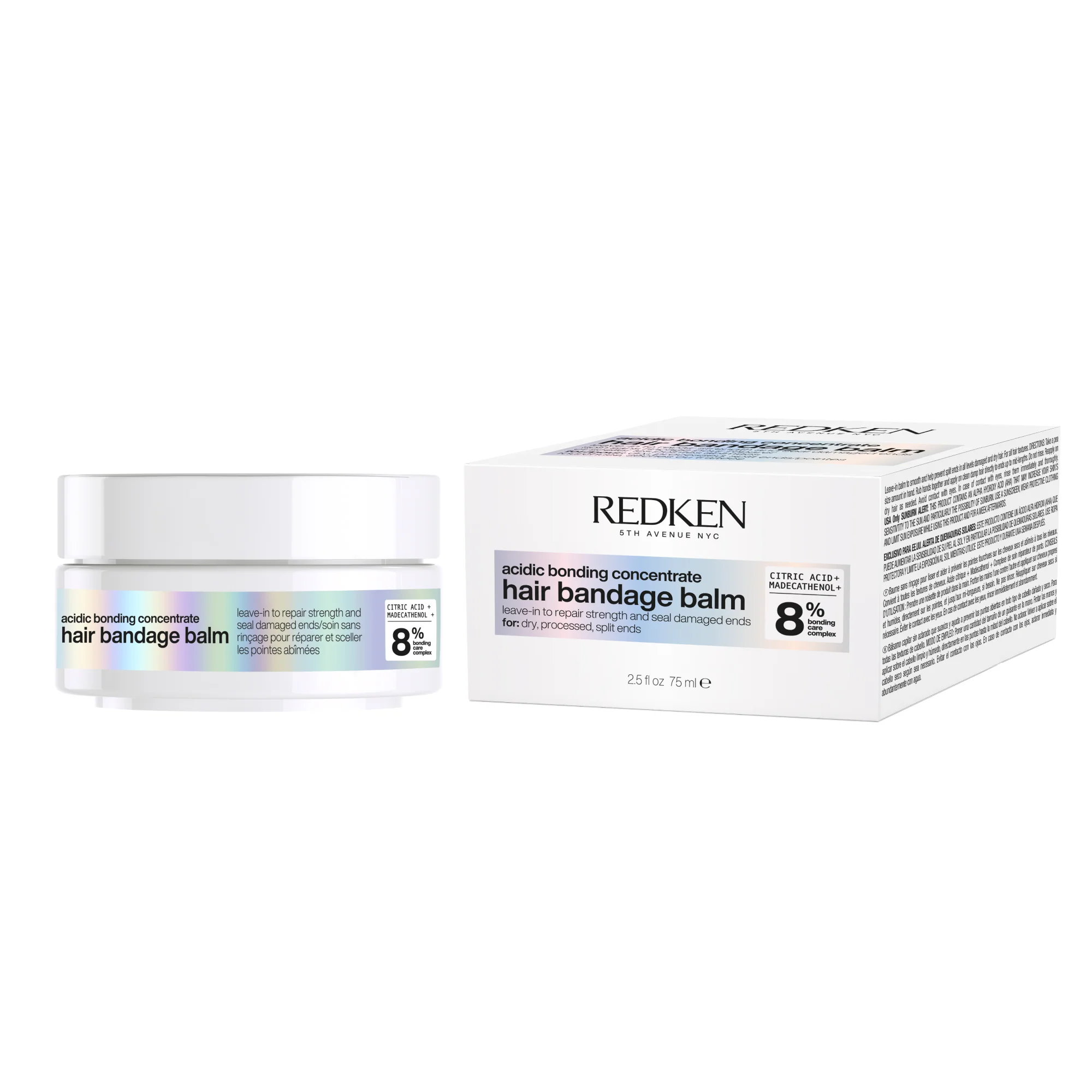 Redken Acidic Bonding Concentrate Hair Bandage Balsam 8% (75 ml) - Image 2