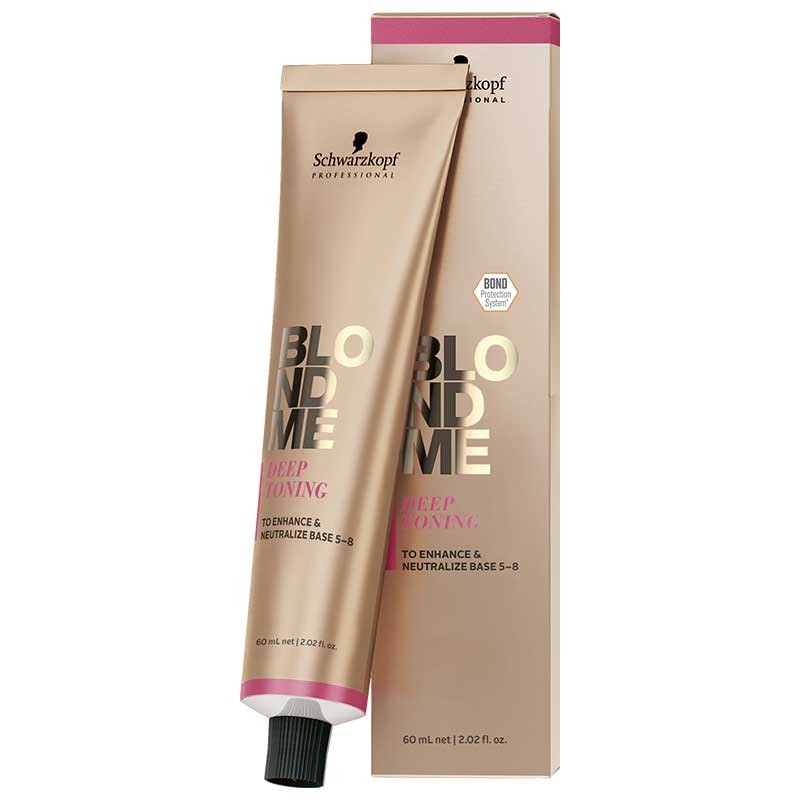Schwarzkopf BlondME Deep Toning Peach Sorbet (60 ml)