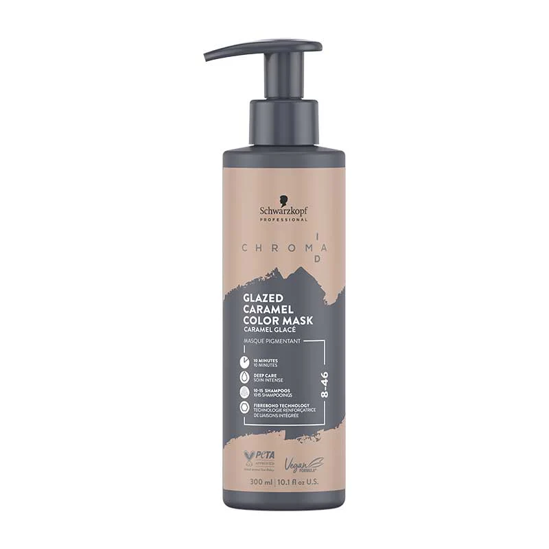 Schwarzkopf Chroma ID Bonding Color Mask 8-46 Glazed Caramel (300 ml)