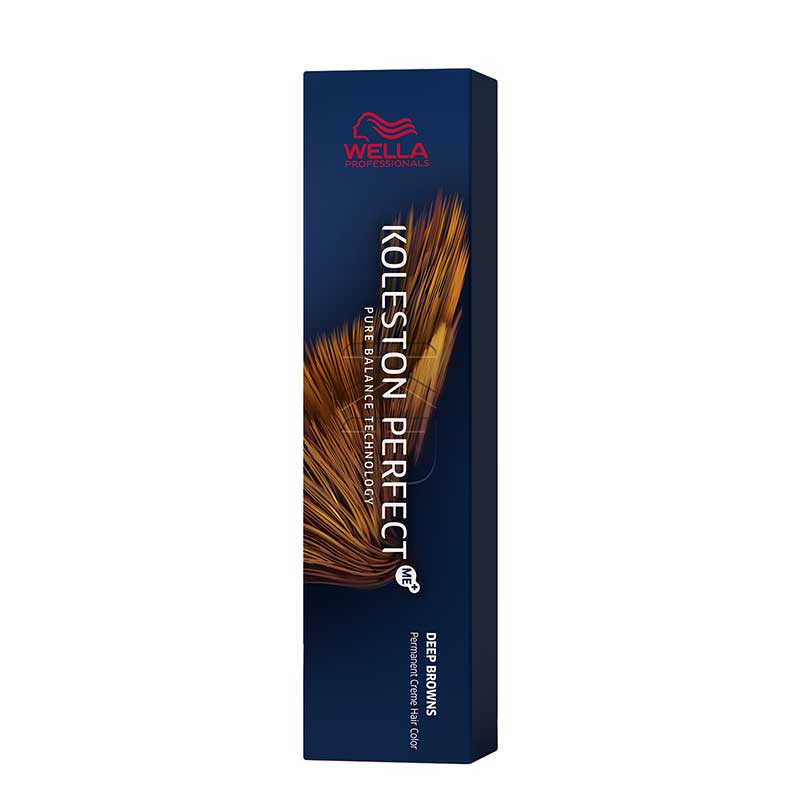 Wella Koleston Perfect Me+ Deep Browns 4/75 Mittelbraun braun-mahagoni (60 ml)