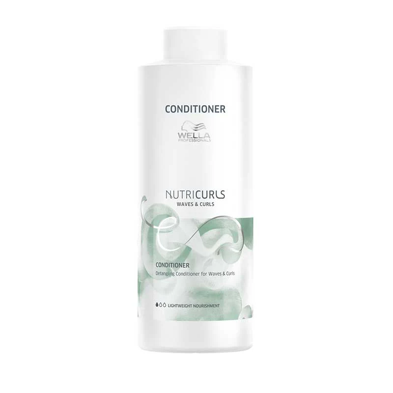 Wella Nutricurls Detangling Conditioner for Waves and Curls (1000 ml)