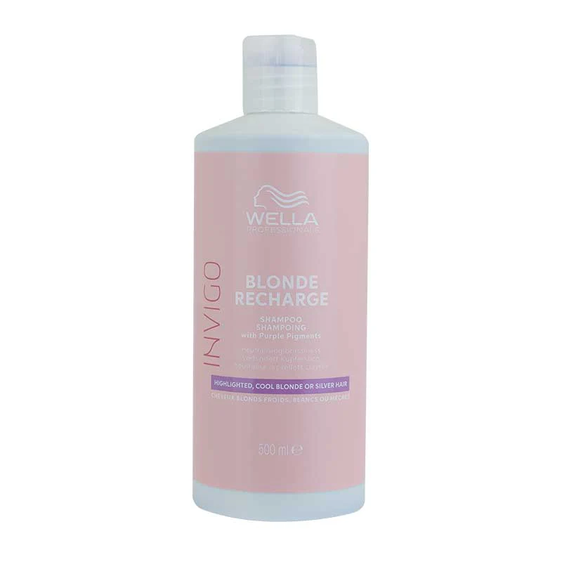 Wella Professional Care Invigo Blonde Recharge Shampoo (500 ml)