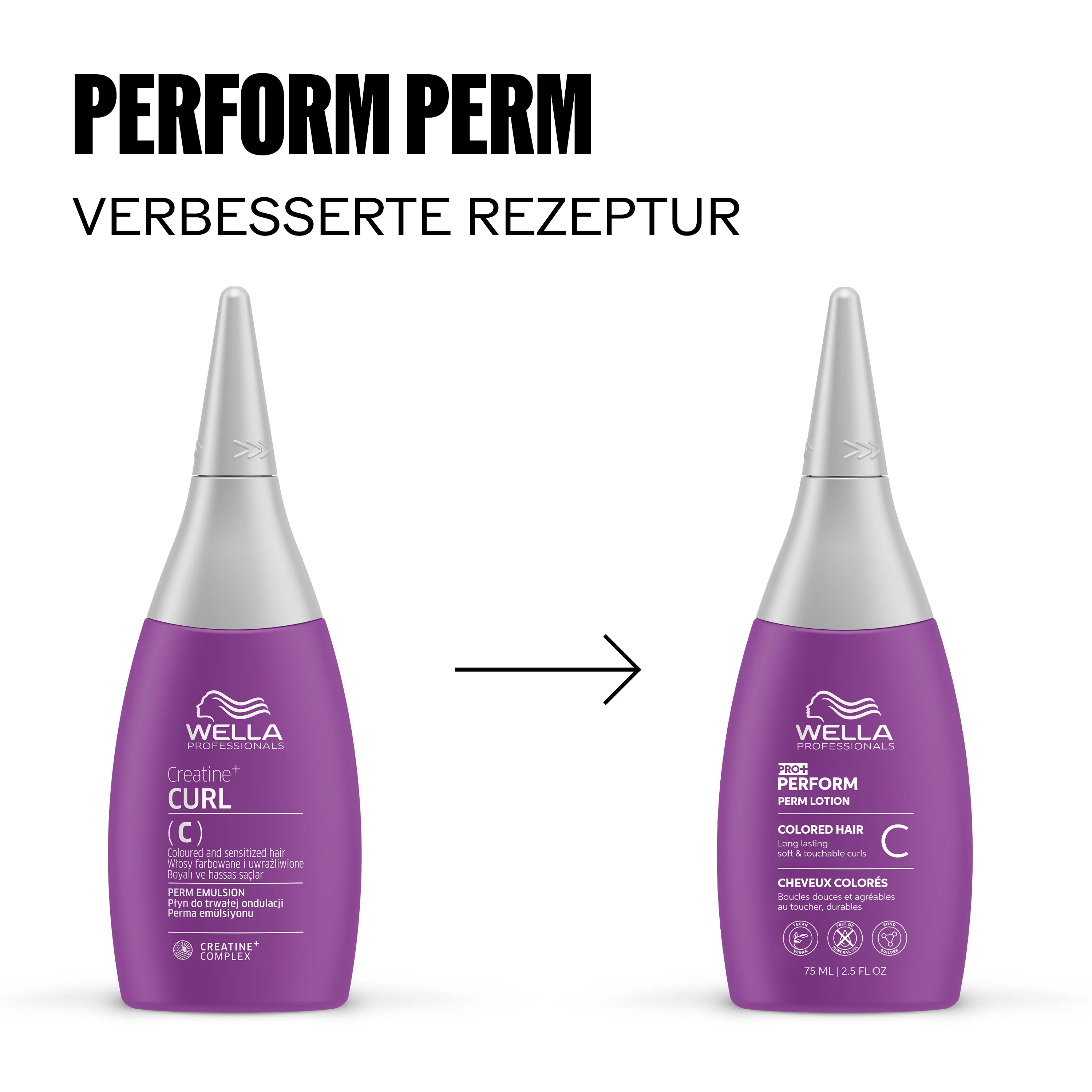 Wella Professionals Pro+ Perform Perm Lotion C (75 ml) - Image 2
