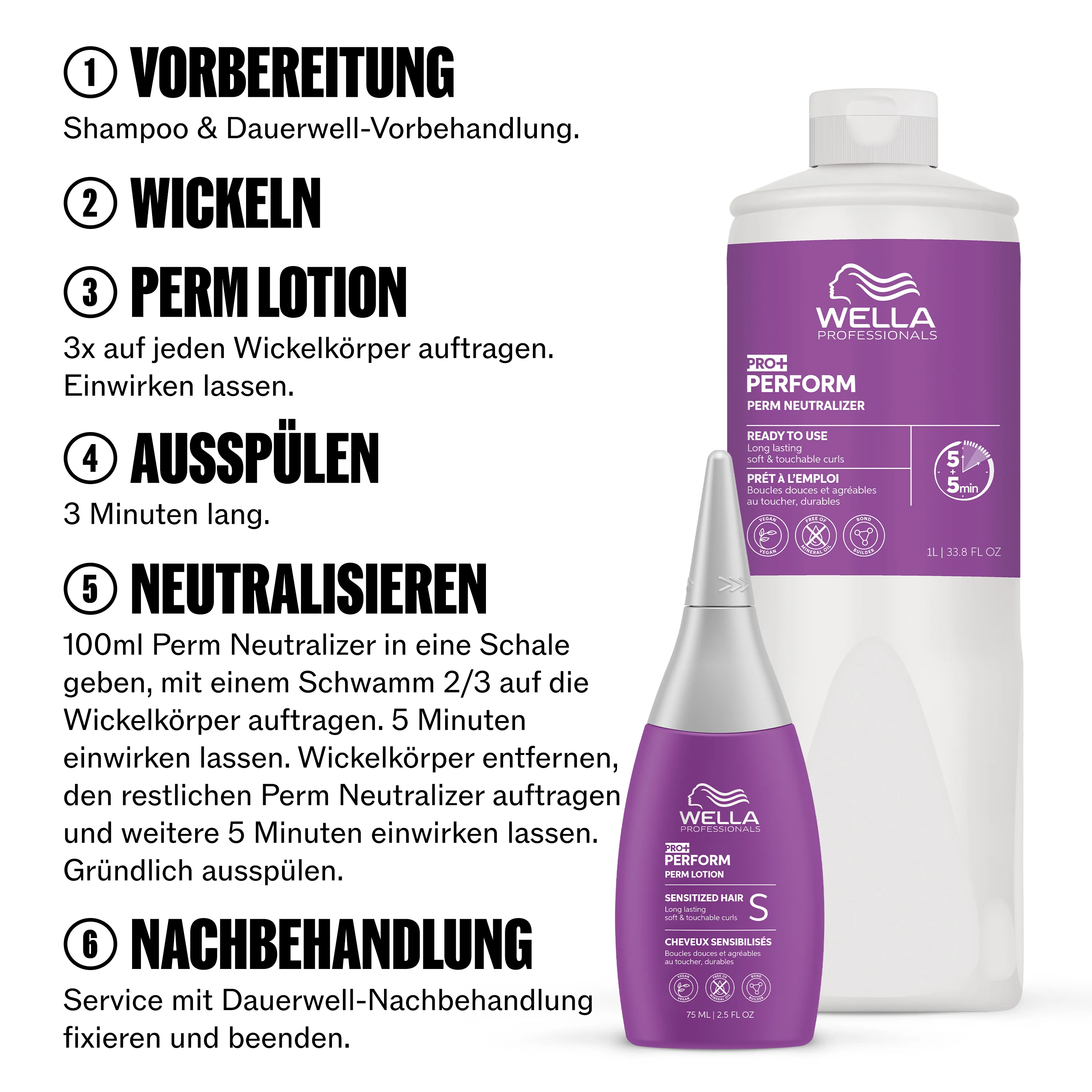 Wella Professionals Pro+ Perform Perm Lotion C (75 ml) - Image 5
