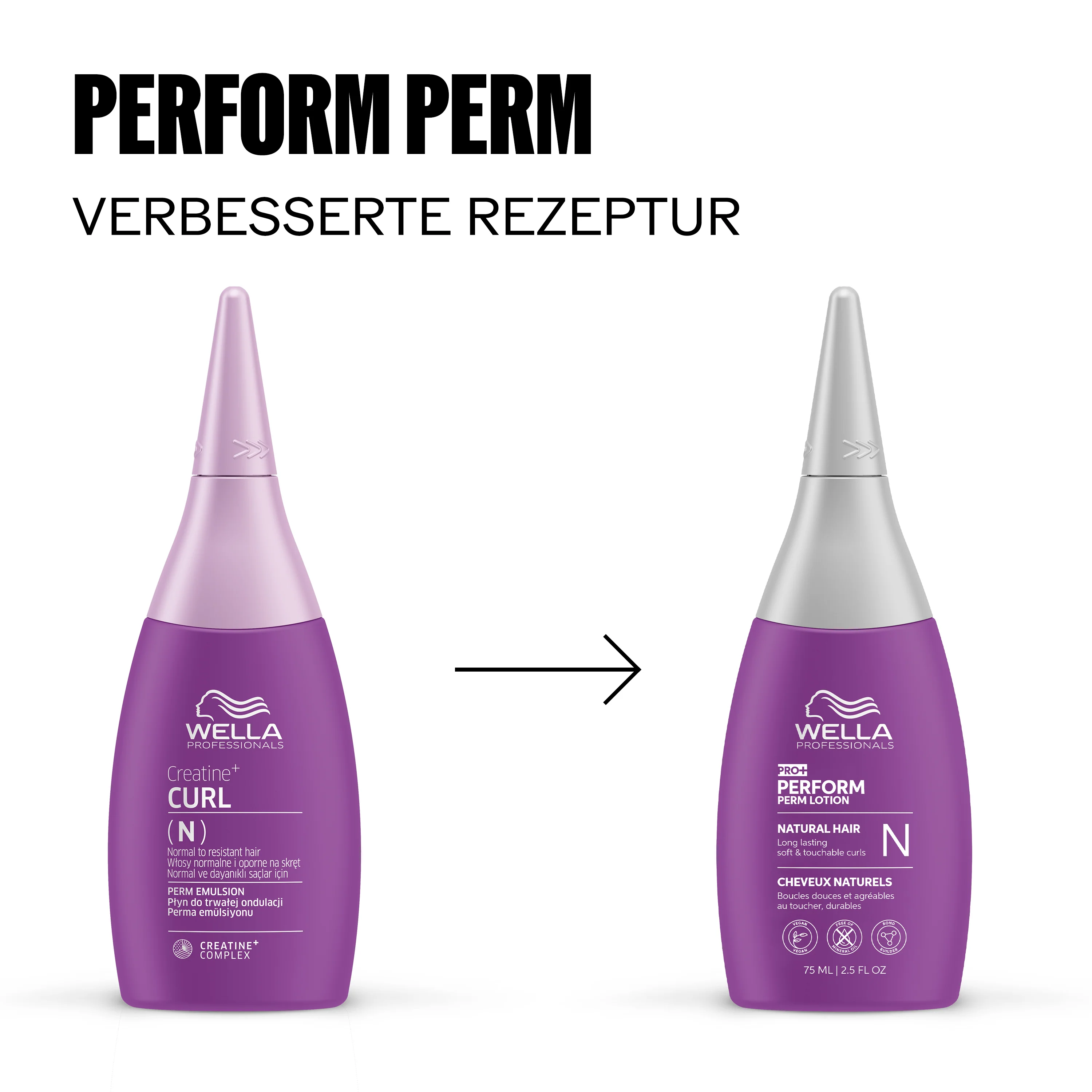 Wella Professionals Pro+ Perform Perm Lotion N (75 ml) - Image 2