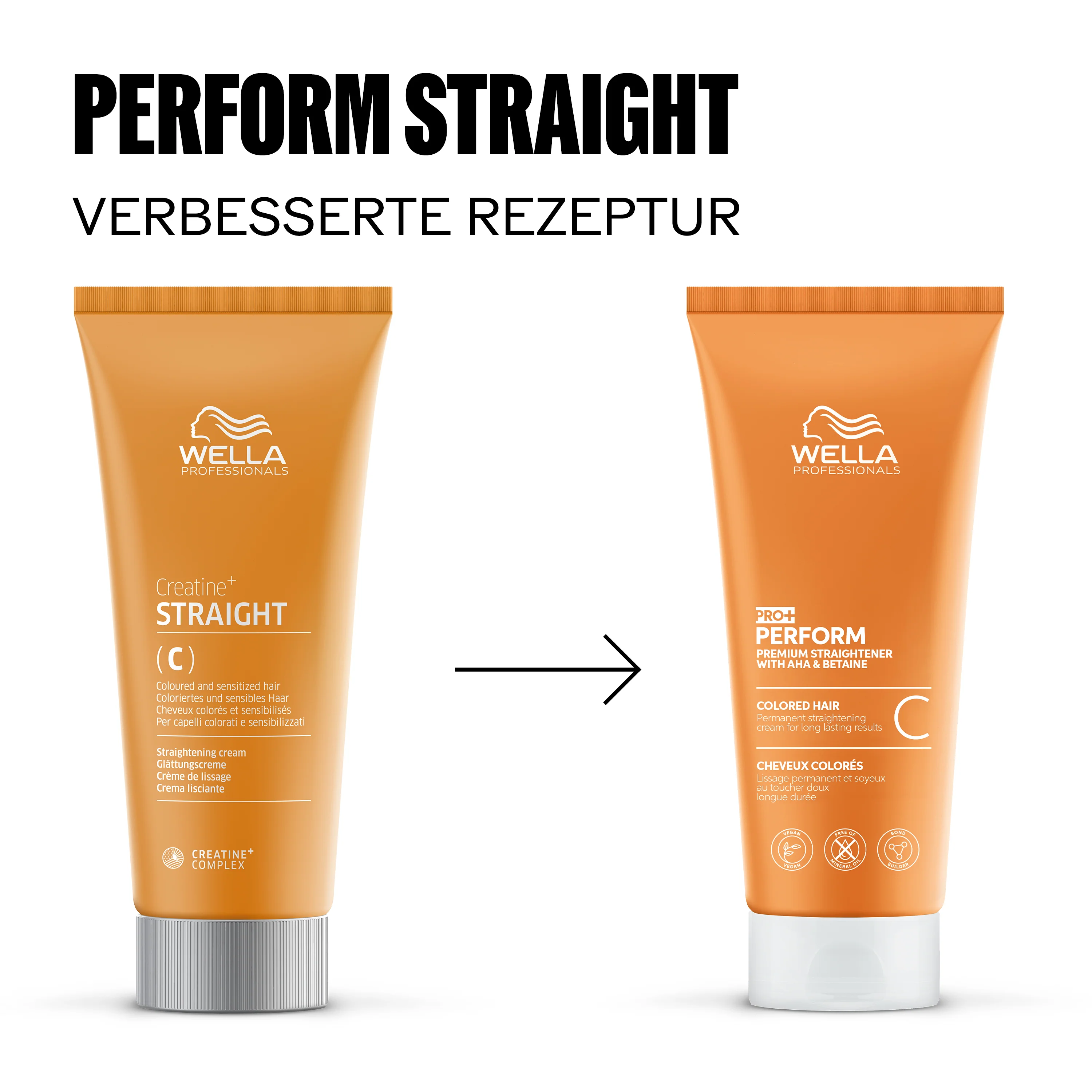 Wella Professionals Pro+ Perform Straightening Cream C (200 ml) - Image 2