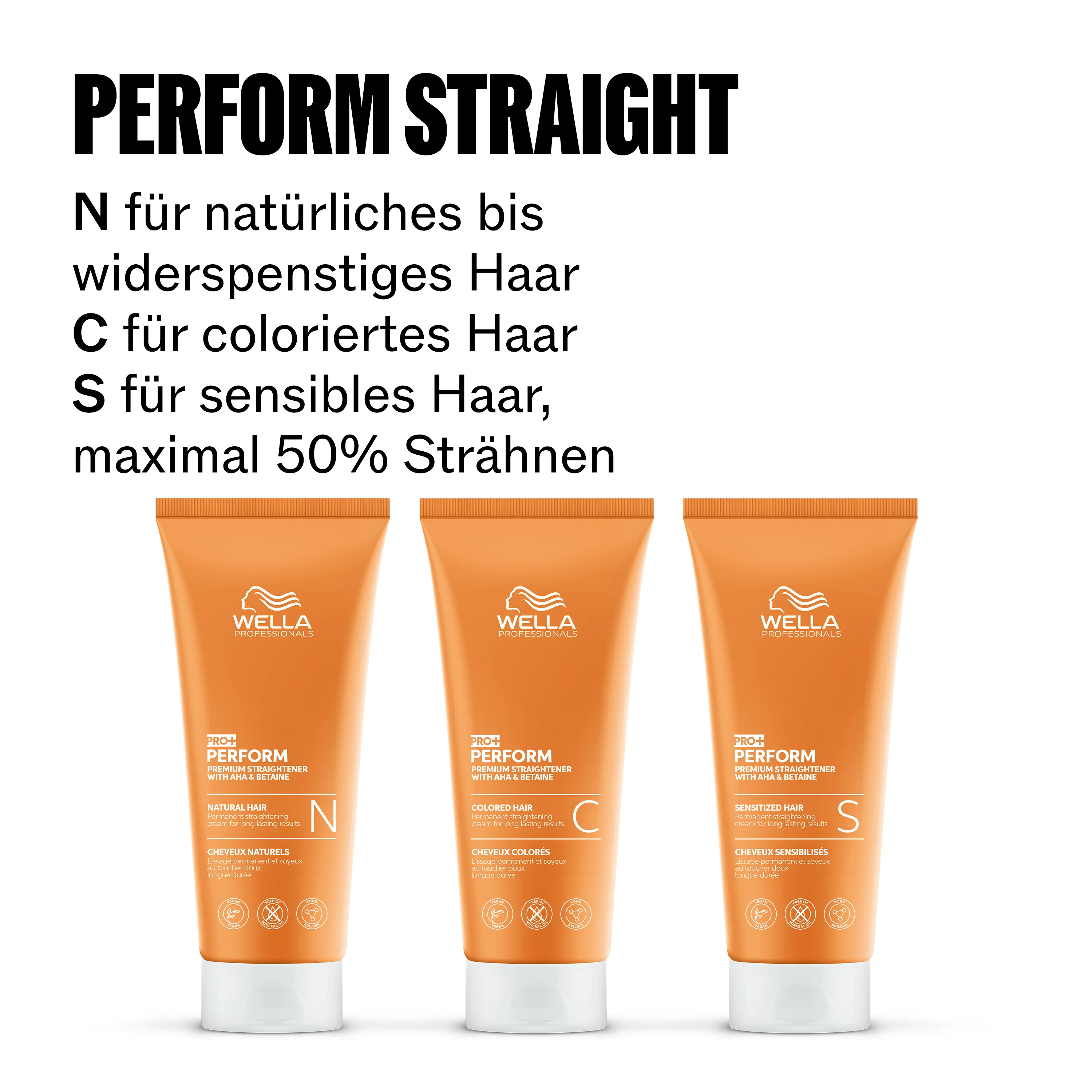 Wella Professionals Pro+ Perform Straightening Cream C (200 ml) - Image 6