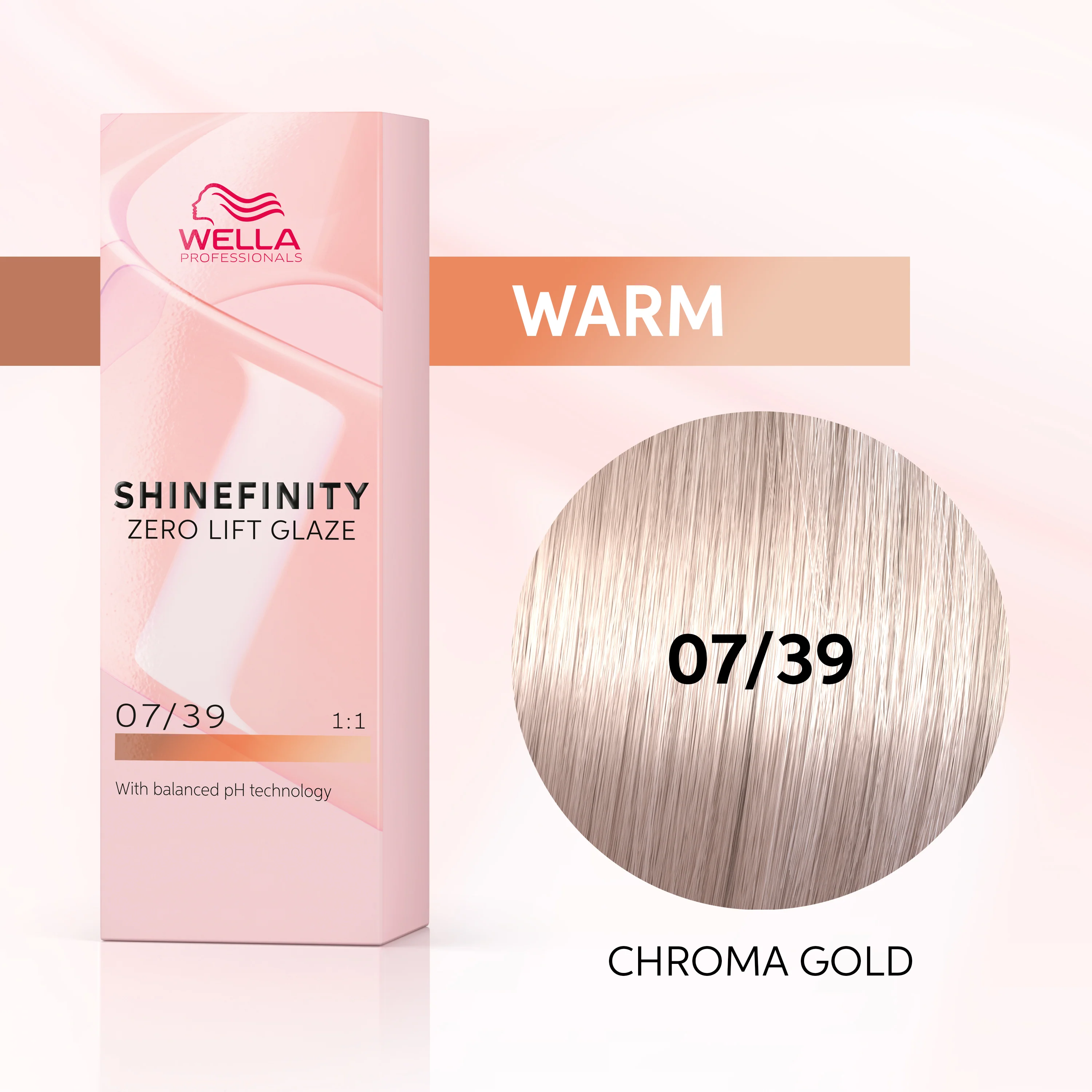 Wella Professionals Shinefinity 07/39 Chroma Gold (60 ml) - Image 7