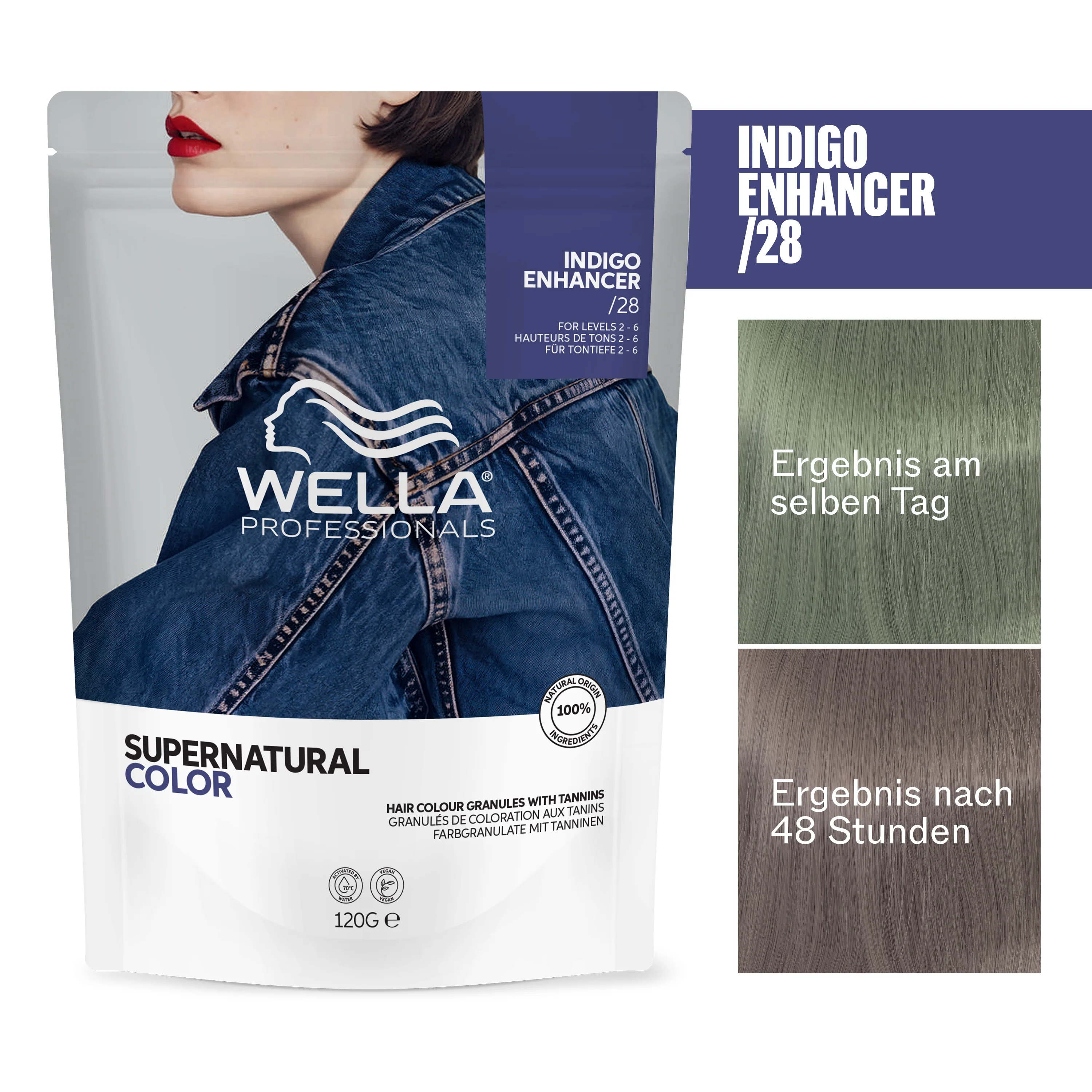 Wella Professional Supernatural Color /28 Indigo Enhancer (120 g) - Image 7