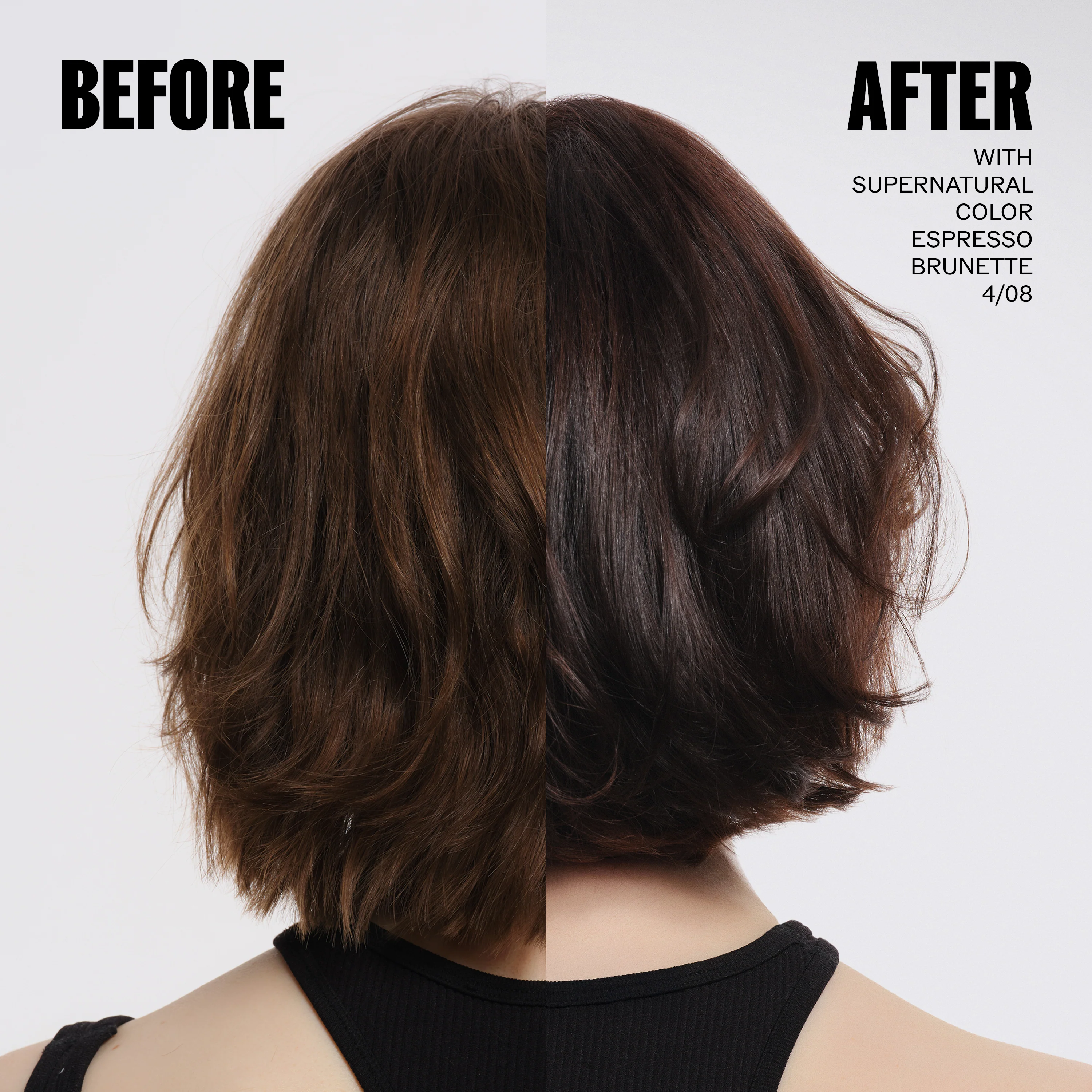 Wella Professional Supernatural Color 4/08 Espresso Brunette (120 g) - Image 3