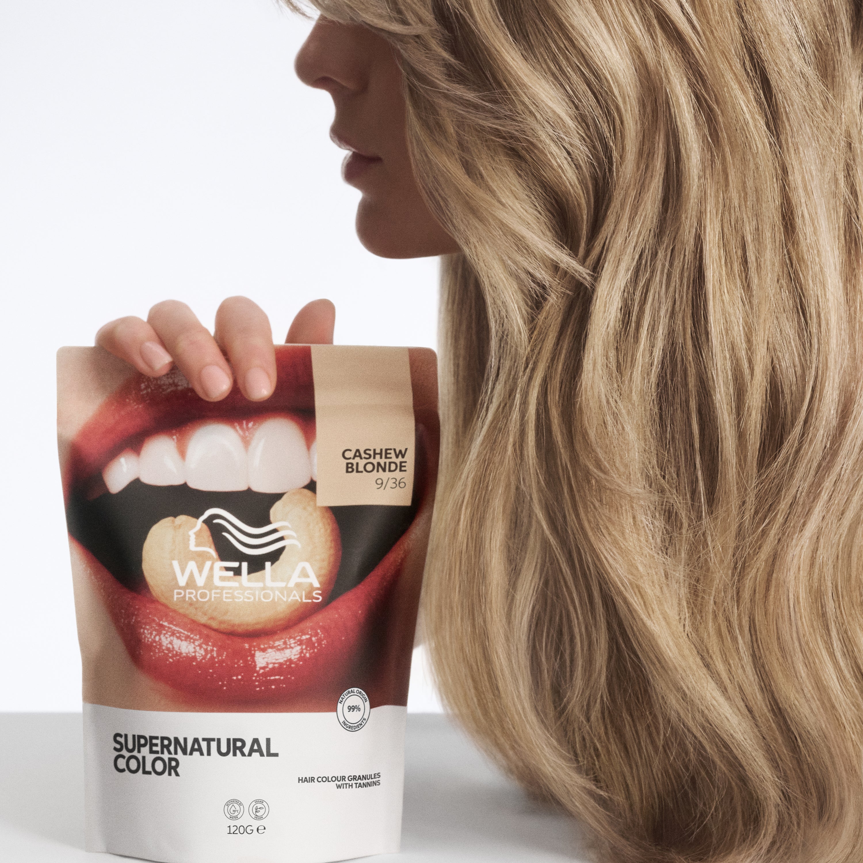 Wella Professional Supernatural Color 9/36 Cashew Blonde (120 g) - Image 5