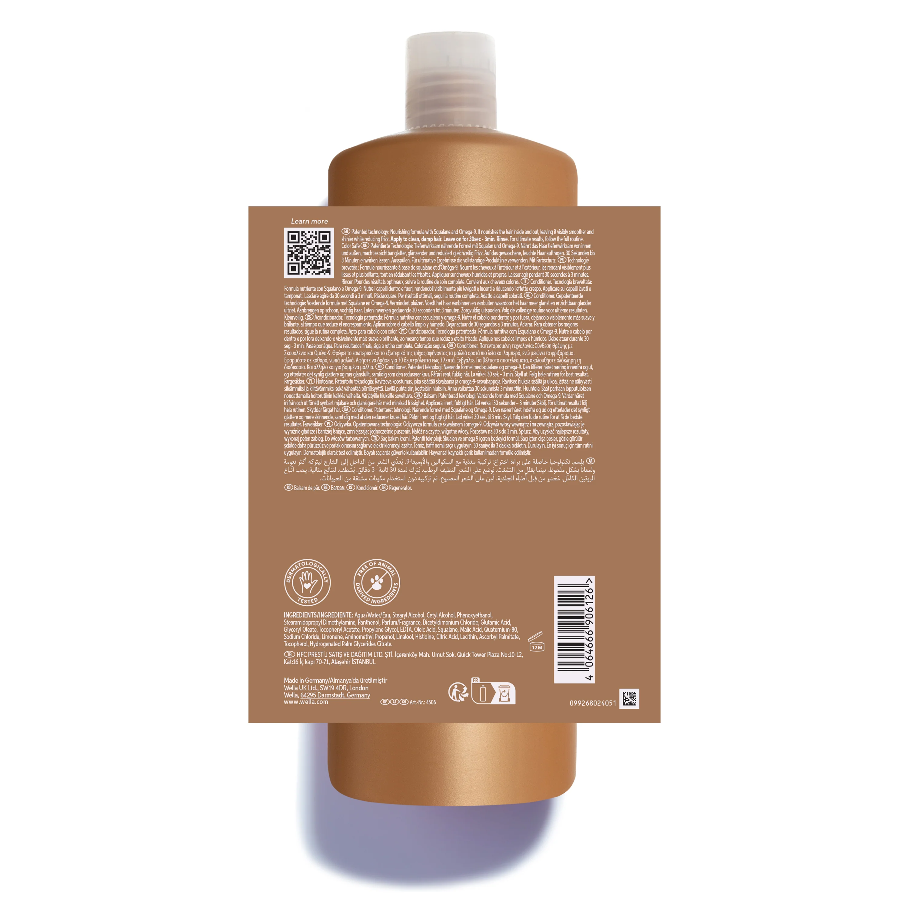 Wella Professional Ultimate Smooth Conditioner (1000 ml) - Image 9