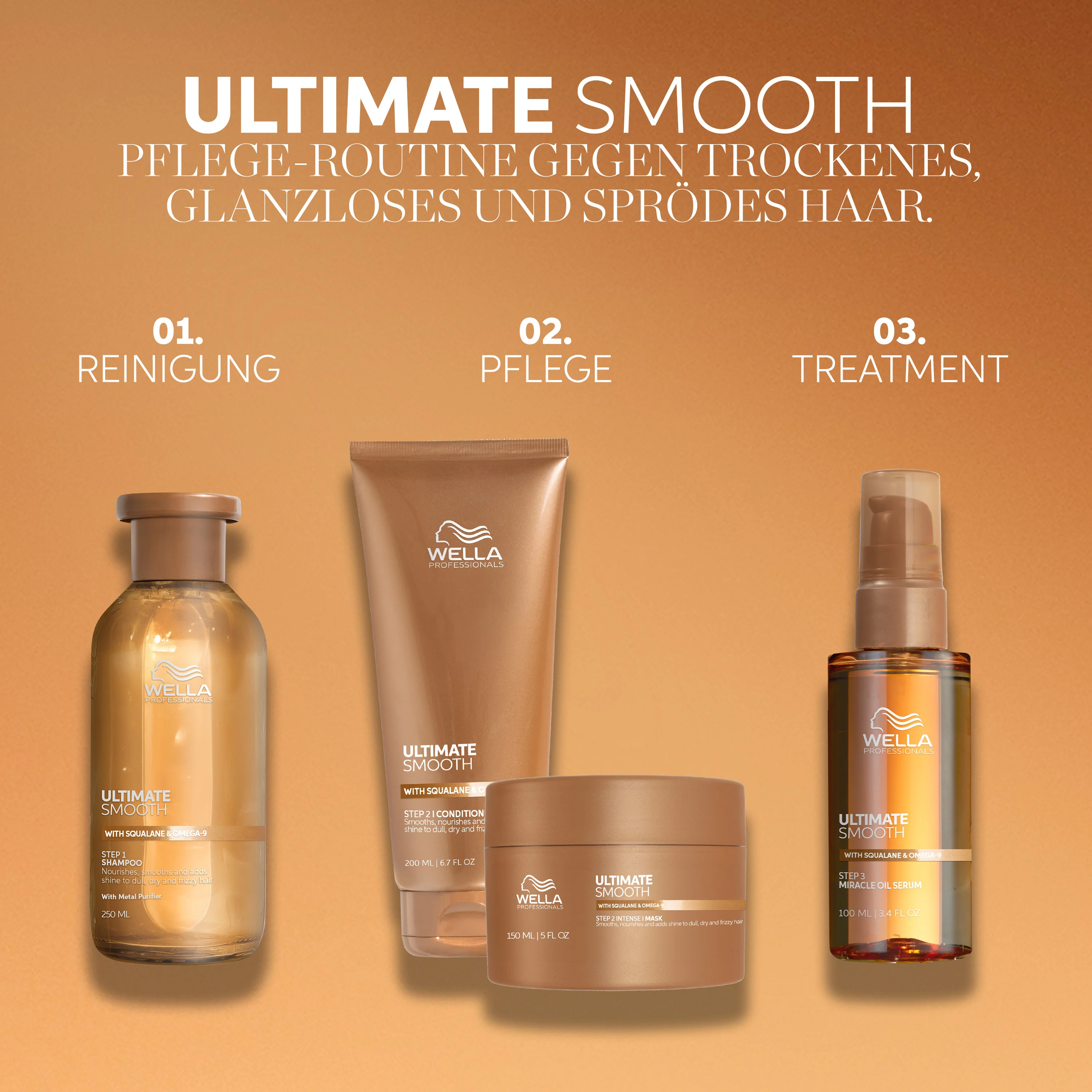 Wella Professional Ultimate Smooth Conditioner (200 ml) - Image 6