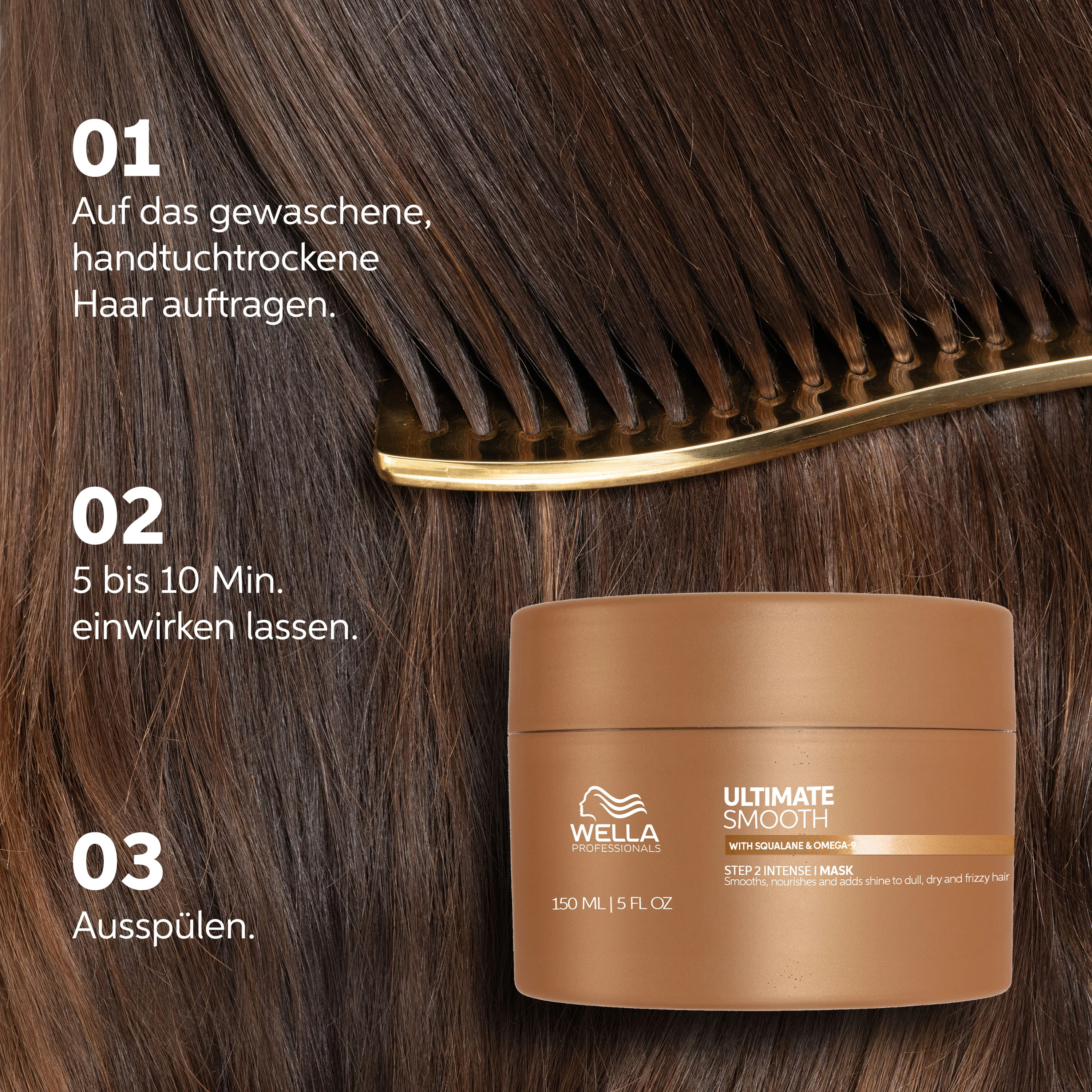 Wella Professional Ultimate Smooth Mask (150 ml) - Image 3