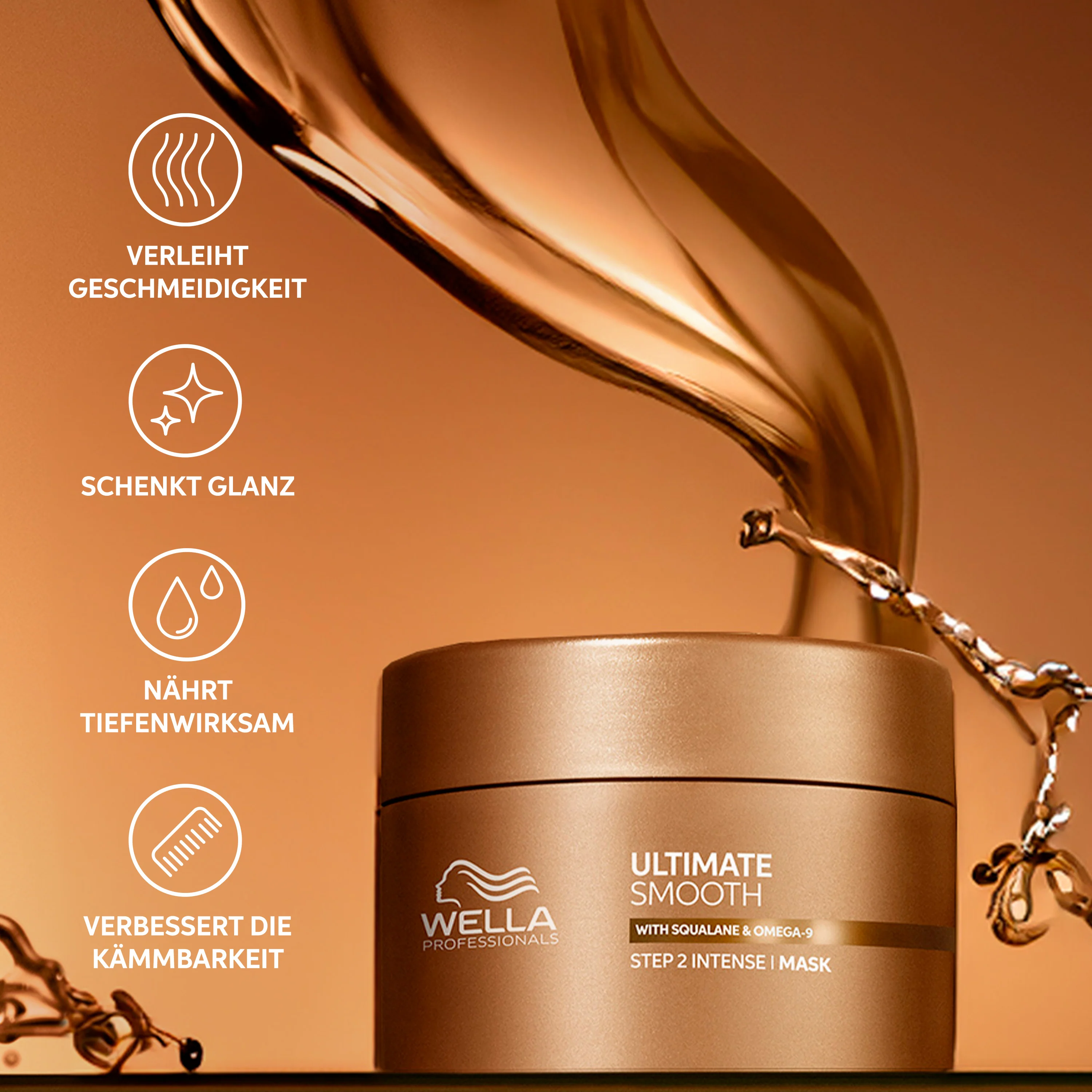 Wella Professional Ultimate Smooth Mask (500 ml) - Image 2