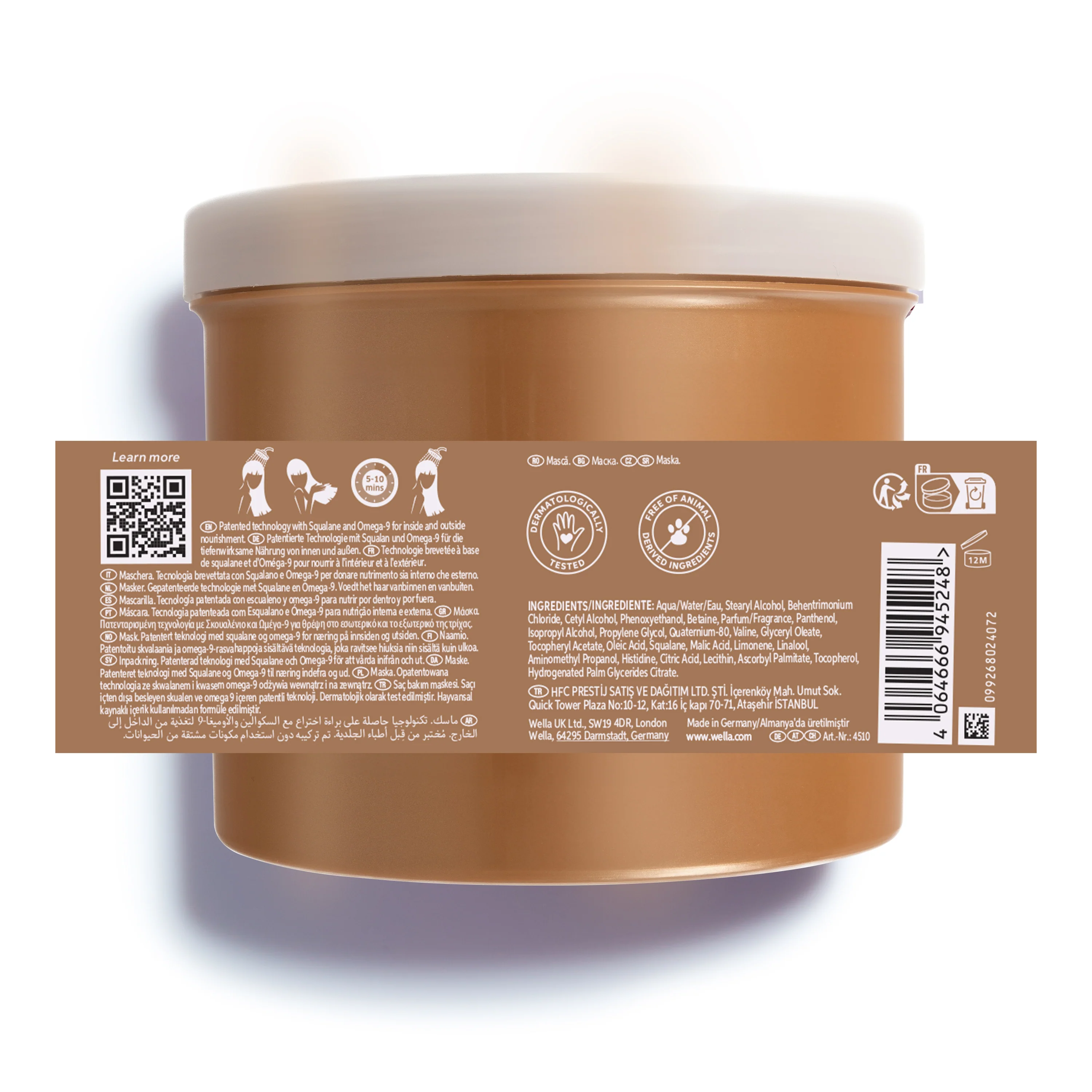 Wella Professional Ultimate Smooth Mask (500 ml) - Image 9