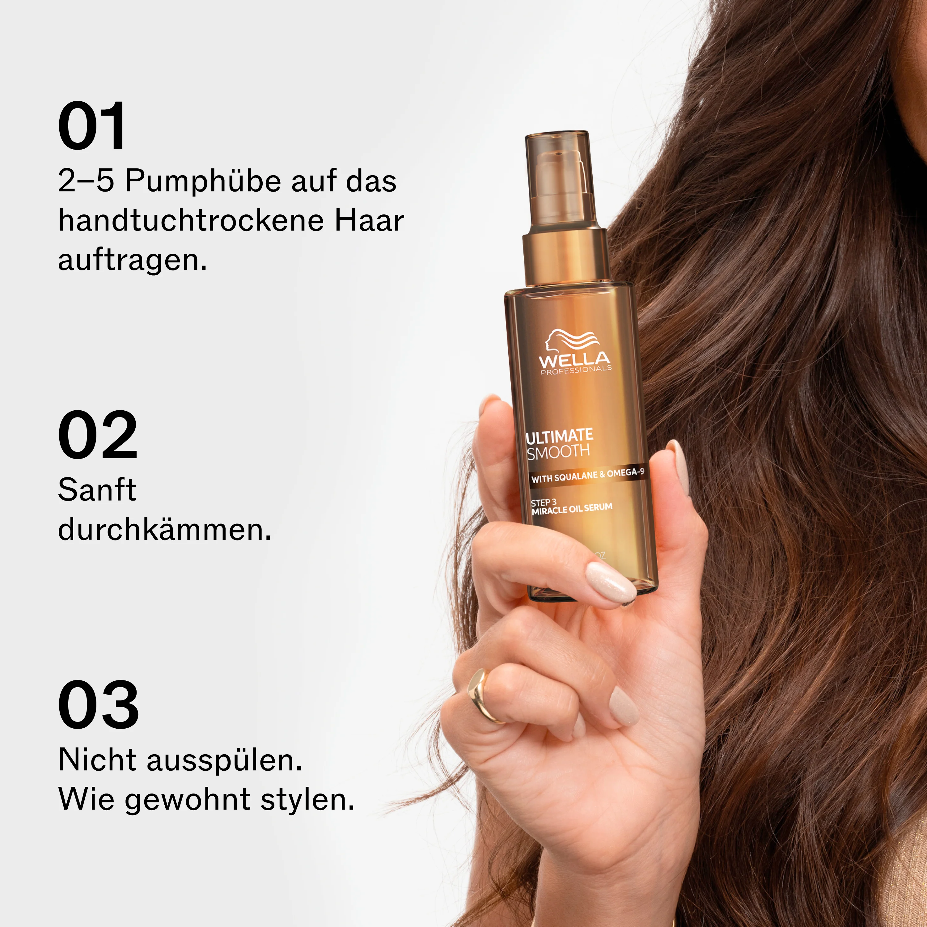 Wella Professional Ultimate Smooth Mira. Oil Serum (100 ml) - Image 3
