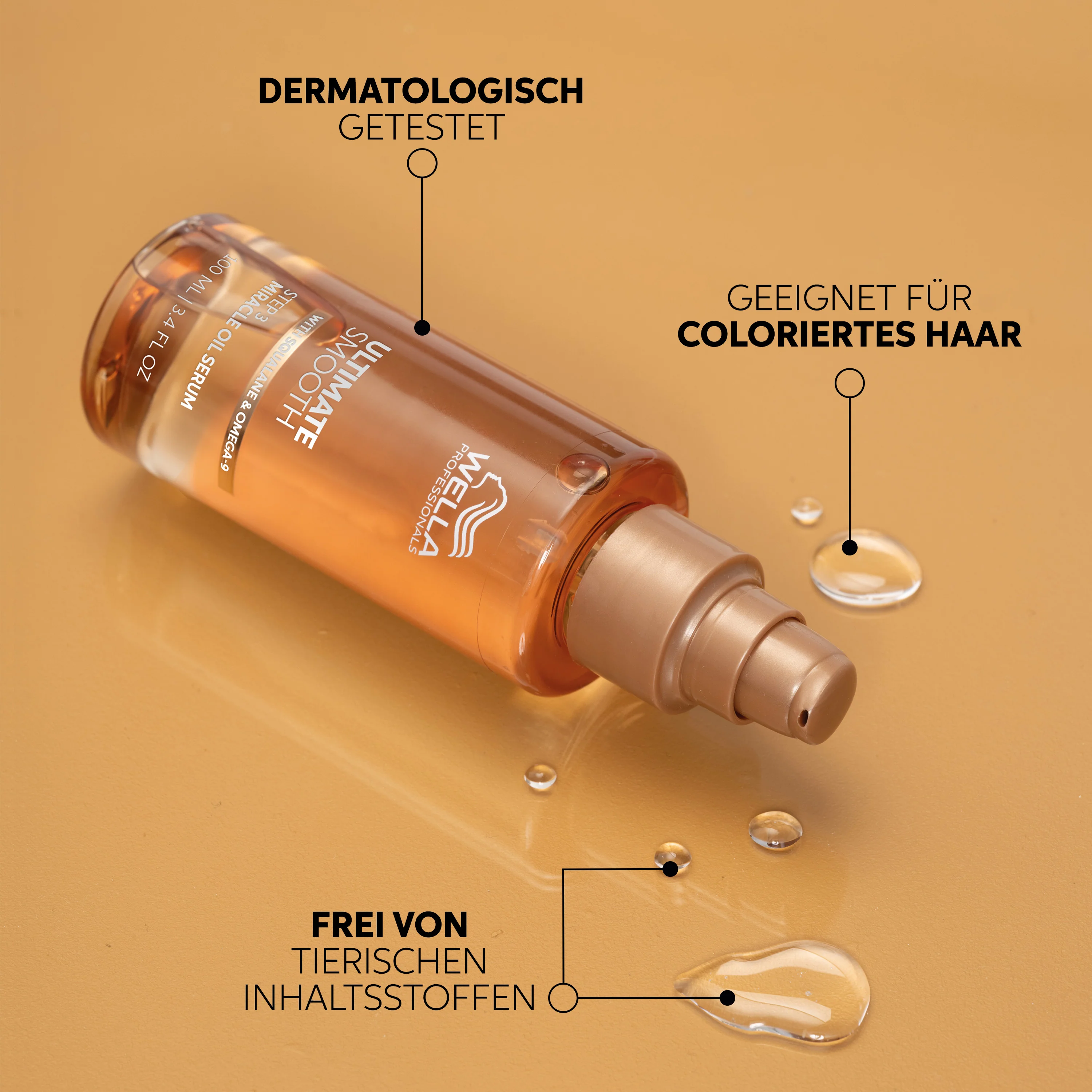 Wella Professional Ultimate Smooth Mira. Oil Serum (100 ml) - Image 5